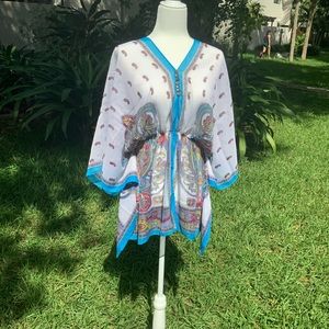 Kimono beach shirt